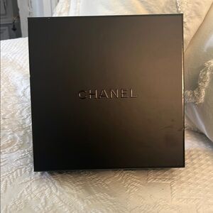 CHANEL Sleek Black Gift Box